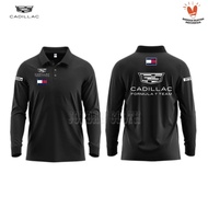 POLO shirt Tshirt Long Sleeve Collar Team Cadillac 2026 Formula One F1