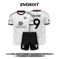Custom Jersey FULHAM HOME 26/27 Dry-Fit Milano Material Full Printing Free Custom Nickname and Numbe
