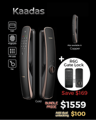 Kaadas K30 Digital Lock + Gate Lock Bundle (Authorised Reseller)