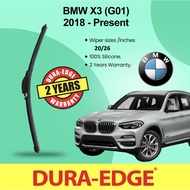 BMW X3 (G01) 2018-Present - Dura-Edge Silicone Wiper - 2 Years Warranty