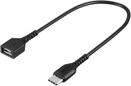 BUFFALO BSMPCADC115BK Micro B to Type C Converter Adapter, 5.9 inches (15 cm), Black