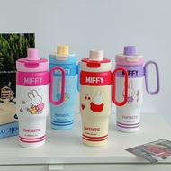 Miffy 570ml Stainless Steel Water Bottle | 316 SS | Cute Cartoon Tumbler | Leak Proof