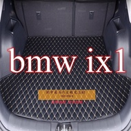 (Ready Stock) For BMW ix1  Car Trunk Mats Waterproof Non-slip Cargo Carpets Boot Trays Leather