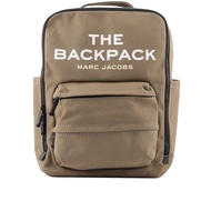 MARC JACOBS The Backpack 帆布雙拉鍊方形後背包（板岩綠） _廠商直送