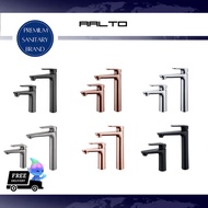 AALTO | Chrome/Brushed Steel/Gun Metal/Matte Rose Gold/Rose Gold/Matte Black SHORT/TALL BASIN MIXER 