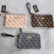 Guess Handbag Murah Woman Large-capacity Casual Clutch Bag Small Zipper Wallet Hand Carry Bag Beg Le