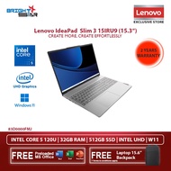 LENOVO Ideapad Slim 5 15IRU9 83D0000FMJ (15.3" WUXGA IPS|Intel C5-12U|32GB DDR5|512GB SSD|Intel UHD|