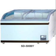 GEA Chest Freezer Sliding Curve Glass SD500BY / SD 500BY