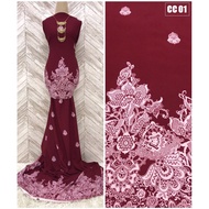 Kain Pasang Como Crepe Bidang 60'