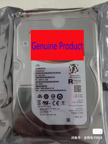 NEW IronWolf Pro ST4000NE001 4TB 7200RPM 256MB SATA 3.5" NAS HDD Hard Drive