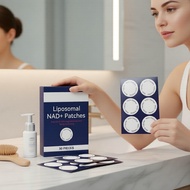 Upgraded 30-Pc NAD+ CoQ10 Resveratrol Body Care Patch – Revitalizing Vitamin Formula  Set 30 Keping 