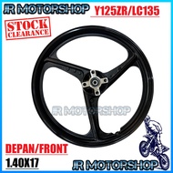 (DEPAN SAHAJA) ENKEI SPORT RIM TL33 3 BATANG KAKI LC 135 LC135 4S 5S LAGENDA 115 FI SRL115 FI Y125ZR