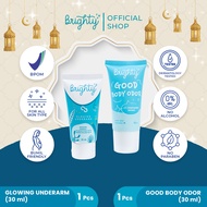 Brighty Good Body Odor X Glowing Underarm Whitening And Deodorant Package