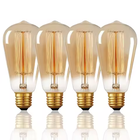 Edison Bulb Lampada Retro Lamp Incandescent Ampoule vintage E27 40W 220V For Decor Filament Bulb E27