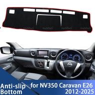 For NV350 Caravan E26 2012-2025 Dashboard Cover Board Anti-Slip Mat Protect Pad Car Accessories Suns