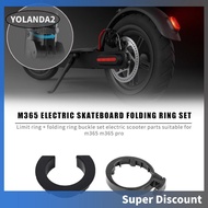 [yolanda2.sg] 2x Electric Scooter Parts E-scooter Folding Buckle Limit Ring for M365 Pro