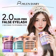 Mlen Diary Reusable Sunflower Glue-Free Lashes With Extension Set