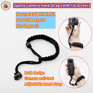 360 Action Camera hand strap (with 1/4 screw) For GoPro13/DJI Pocket 3 4 / Insta360 X5 X4 X3 X2