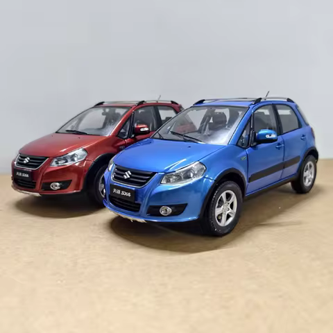 1:18 Suzuki SX4 Alloy Car Model static finished ornaments Adult gift Hobby & Toys Collectibles souve