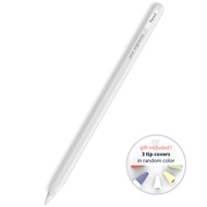 เคสซิลิโคนพรีเมียมพร้อมที่เก็บปากกาสำหรับ Apple Pencil 2nd Generation ใช้ได้กับ iPad Air 5/4 Pro 11/12.9 Mini 6