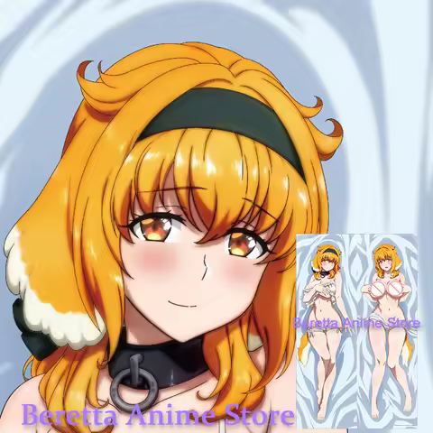 Dakimakura Anime Roxanne (isekai meikyuu de harem wo) Double-Sided Print Life-size Body Pillow Cover