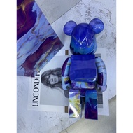 Bearbrick statue 400% purple