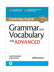Sách Cambridge Grammar And Vocabulary Advanced