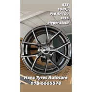 Sport Rim BBS 15x7jj Pcd 4H100 ET35 Myvi GT Flow Forming