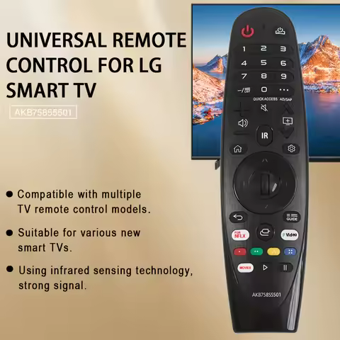 Replacement Magic Remote Control AN-MR20GA AKB75855501 For LG AI ThinQ 4K Smart TV 55UP75006 NANO8 N