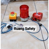 Emergency Fire Alarm Siren / Inauguration Warning Alarm / Multifunctional Fire Siren Set