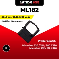 ML182 ML321 ML390 Ribbon Compatible For OKI Microline 320 / 321 / 380 / 390 / 182 / 172 / 320