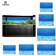 [SONONIA] Fish Tank Adhesive Background Posters For Fish Tank Landscape Decor 61x30cm