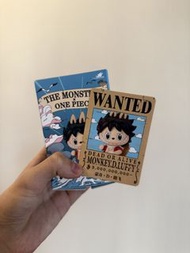 The Monsters Labubu 海賊王 路飛 One Piece Monkey D. Luffy Figurine