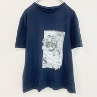 古著玩具總動員巴斯光年短袖印花T卹，藏藍色，L碼