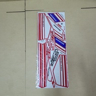 nova Sticker Year 98 Red Car