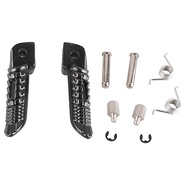 1Pair Black Motorcycle Front Foot Peg Footrest Footpeg For Suzuki GSXR 600 750 1000 2001-2012 GSXR60
