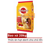 [BAO XÁ 20KG] Hạt Pedigree Cho Chó Trưởng Thành Vị Bò - [Nông Trại Thú Cưng]