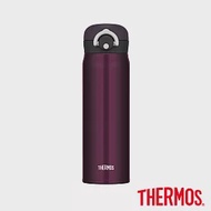 【THERMOS 膳魔師】不鏽鋼真空輕巧變保溫瓶0.5L(JNR-500-M-BK)午夜黑