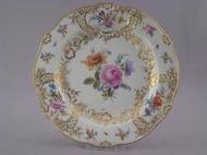 麥森 Meissen Floral Plate 麥森花卉盤