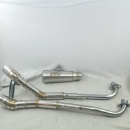 knalpot Cld X Monster Supra X 125 Jupiter Z Vega R ZR Karisma Blade Revo Jupiter Z1 Shogun 110 125
