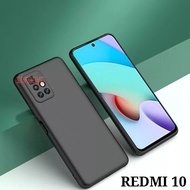 CASE XIAOMI REDMI 10 PREMIUM MATTE CASE SOFT BLACK PROTECTION CAMERA - CPC