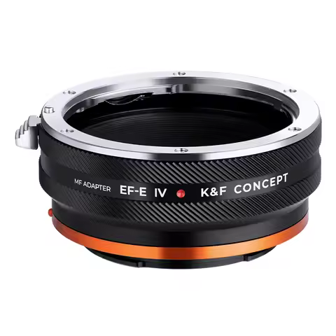 K&F Concept EF-E Canon EOS EF Mount Lens to Sony E FE Mount Camera Adapter Ring for Sony A6400 A7M3 