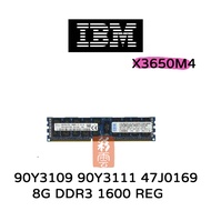 IBM 90Y3109 8GB DDR3 1600 X3650M4 47J0169 Server Memory