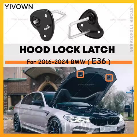 For 2016-2024 BMW 530i 540i 640i 740i 750i X3 X4 X5 X6 X7 Z4 M5 Hood Lock Latch Upper Safety Catch 5