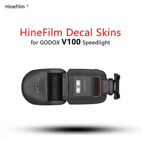 Customized Skin for Godox V100 Flash Sticker Decal Skin For Godox V100S Camera Flash Light Speedlite