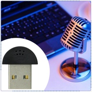 [Eigell] Mini USB Microphone Desktop PC Mic Portable Mic Audio Adapter for Business
