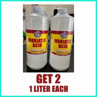 ♉ Ѯ  ▬  MURIATIC ACID GET 2 BOTTLES LITRO