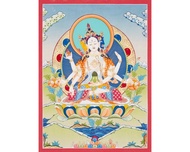 唐卡工藝 尊勝佛母的療癒力量