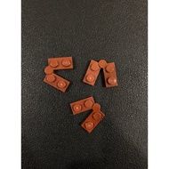 Lego Parts - 2429c01 - Reddish Brown, Hinge Plate 1 x 4 Swivel