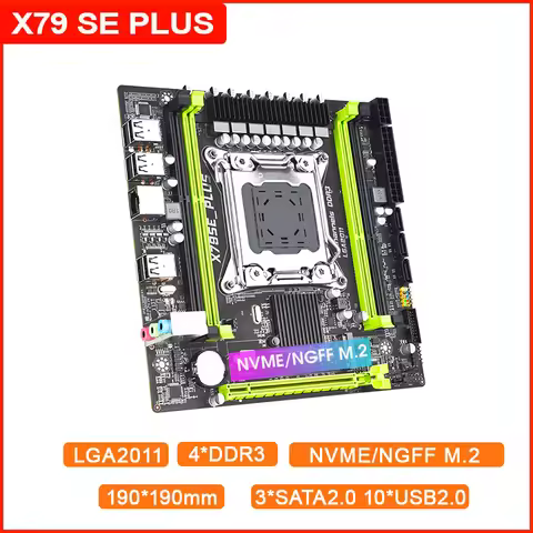 x79 motherboard Support Intel Xeon E5 v1 v2 LGA 2011 CPU DDR3 REG ECC RAM Dual channel Mainboard pla